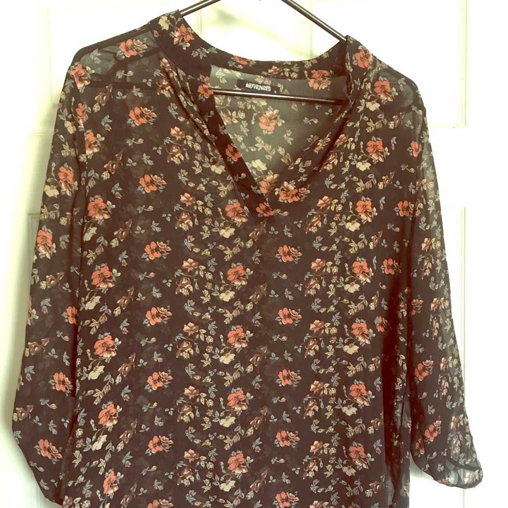 Floral Dress Shirt